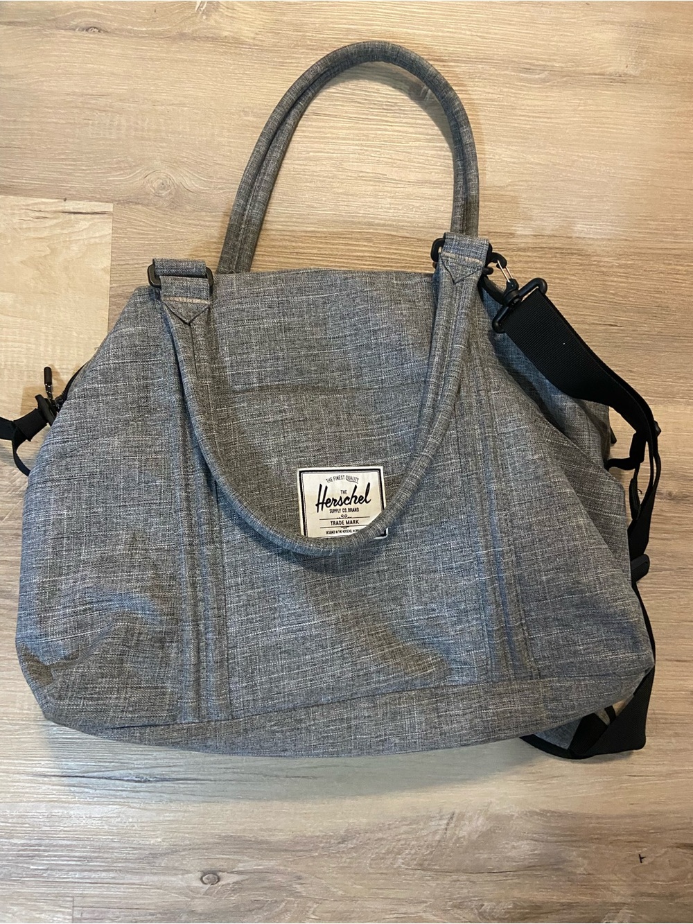 Herschel Supply Company Grey Diaper Bag